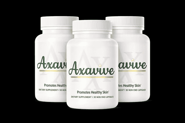 Axavive 3 bottle package for a 90-day collagen and hydration support routine